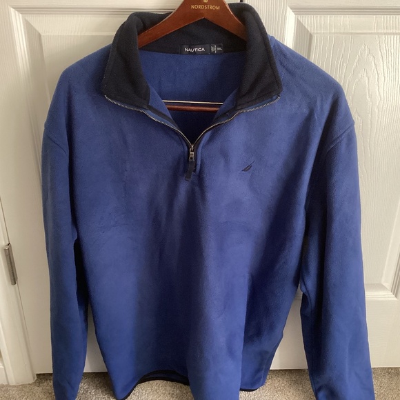 Nautica Men’s Fleece 1/4 zipper, Size XXL - Picture 1 of 7